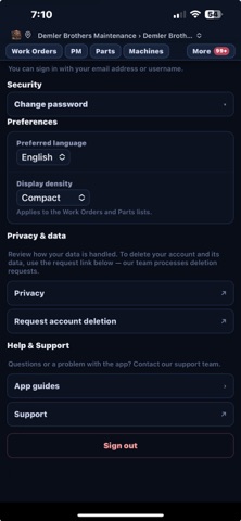 Work Orders App Screenshot 4 of 6