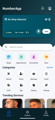 NumberApp screenshot