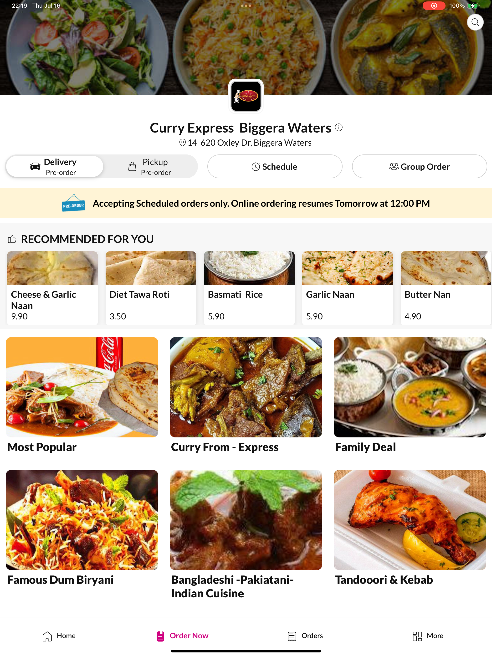 Curry Express Biggera Waters screenshot 6
