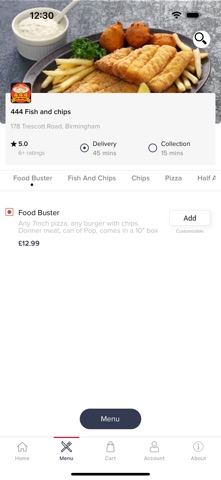 444 Fish & Chips screenshot