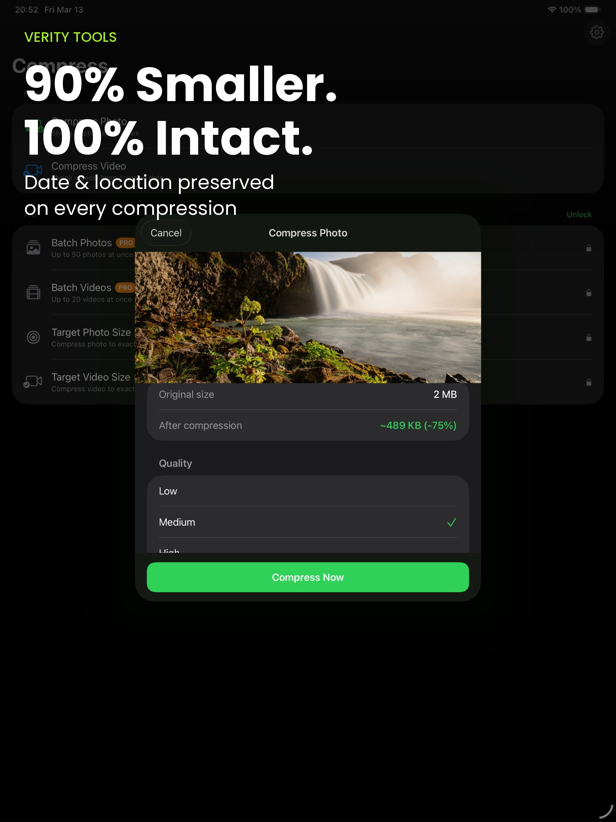 Compress: Photo & Video