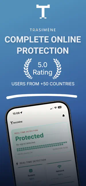 Trasimene - Antivirus & VPN screenshot 1