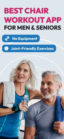 Chair Workout For Men:ChairFIT iPhone screenshot