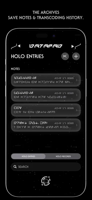 Datapad | Aurebesh Translator screenshot 6 of 10