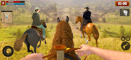 Rider Cowboy Shooting Survival screenshot 7
