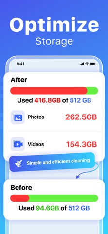 Cleaner App : Free up Storage iPhone screenshot 3
