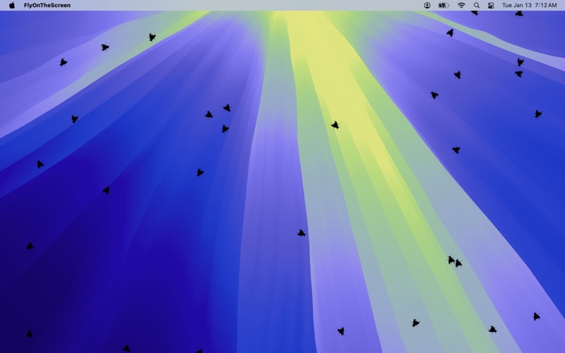FlyOnTheScreen screenshot