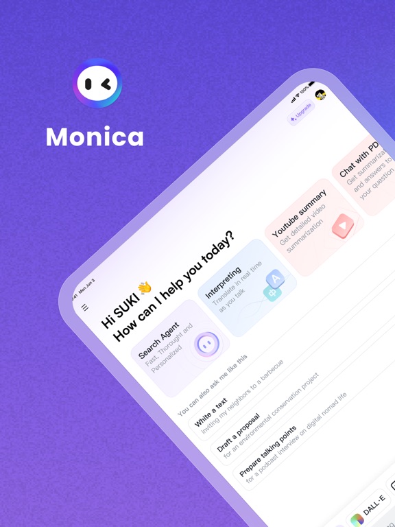 Screenshot #4 pour Monica Chatbot AI Assistant