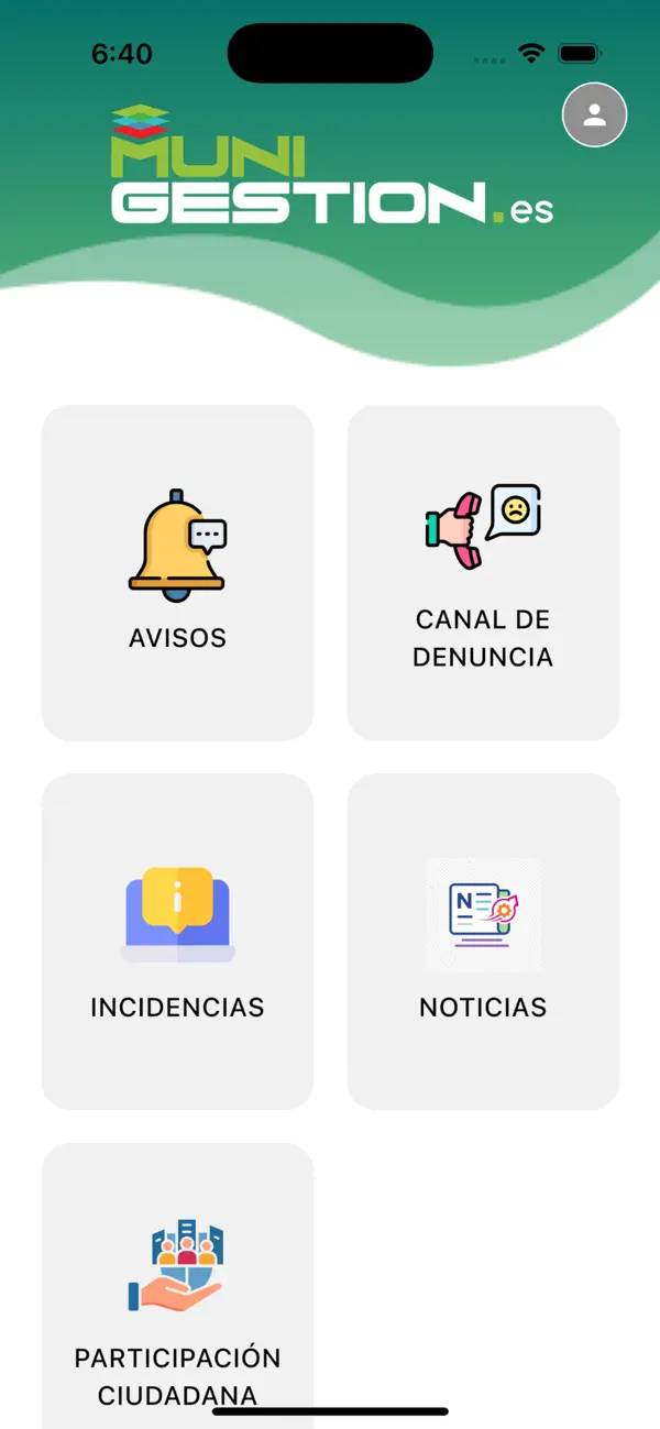 Screenshot #2 pour Munigestion App
