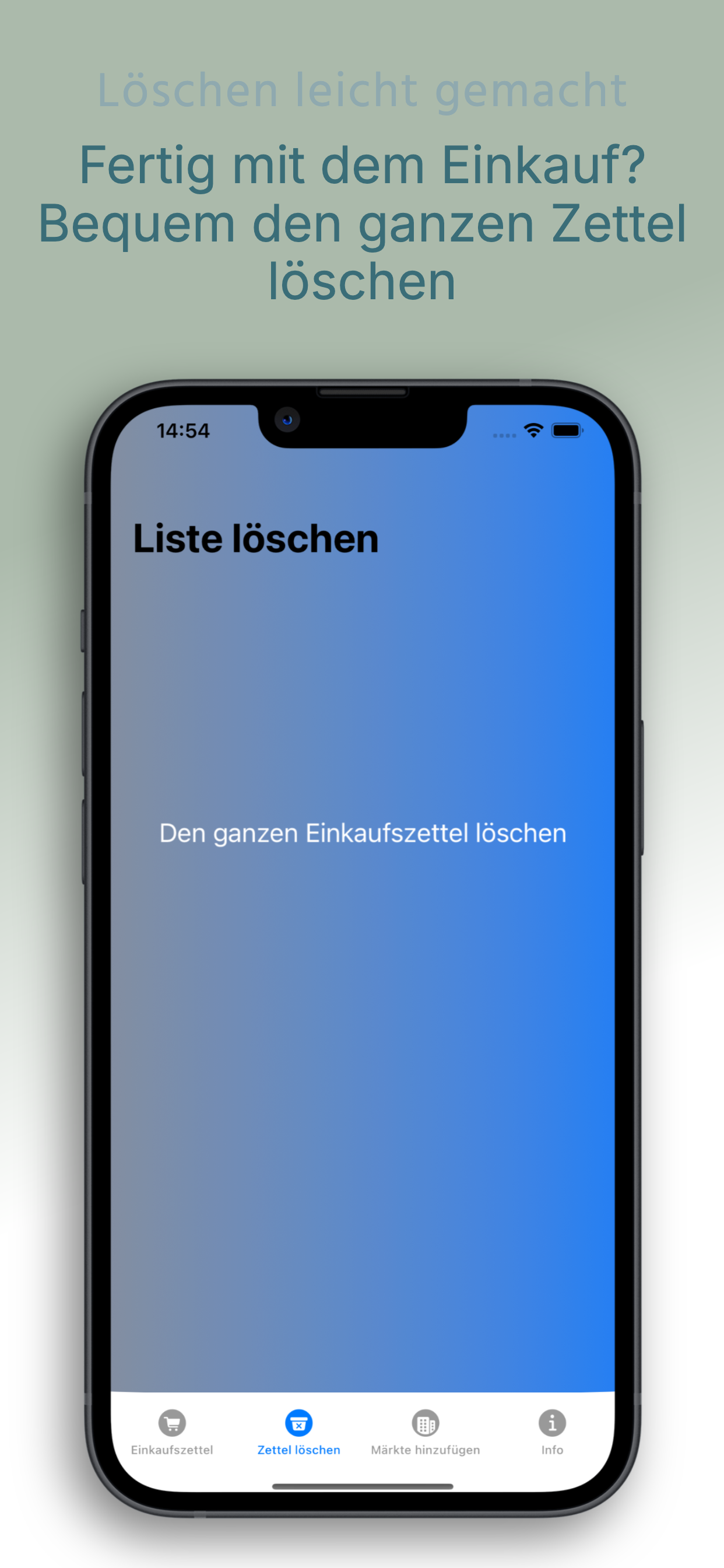 Einkaufszettel zum abhaken screenshot 4
