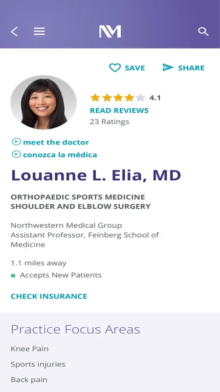 MyNM by Northwestern Medicine screenshot 5 of 7