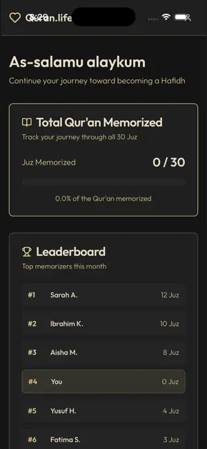 Quran.life screenshot 2
