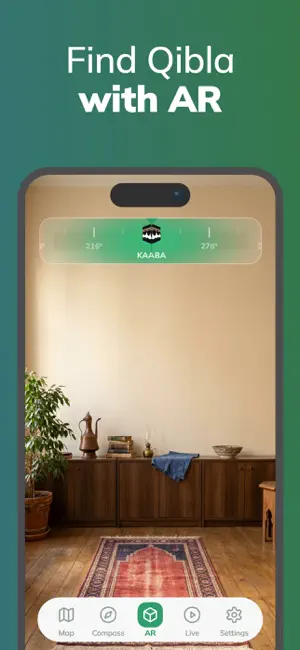 Qibla Finder 100% اتجاه القبلة screenshot 2