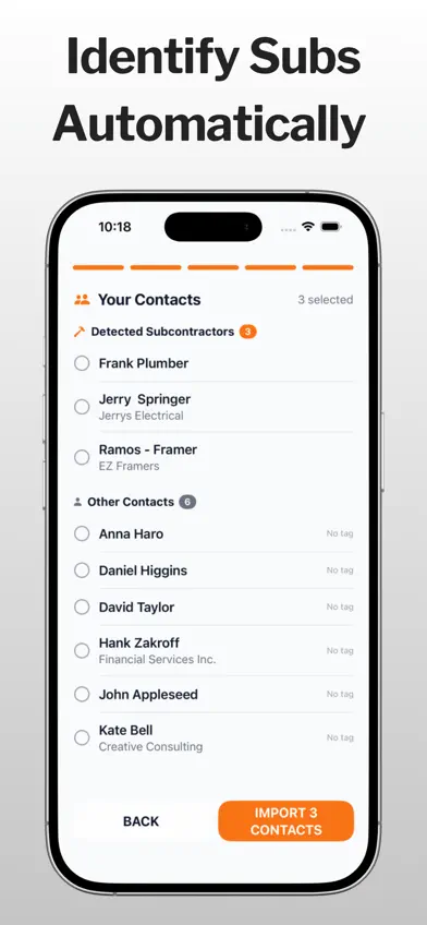 SubDex - Construction Contacts screenshot 4