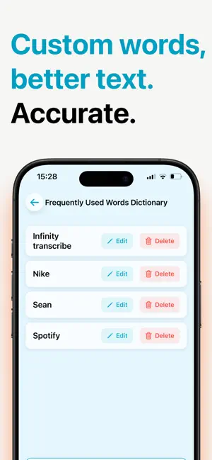Infinity Transcribe Recorder screenshot 4