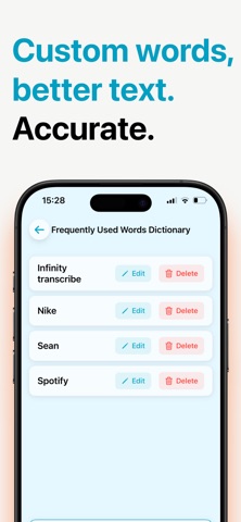Infinity Transcribe Recorder Screenshot 4 of 6