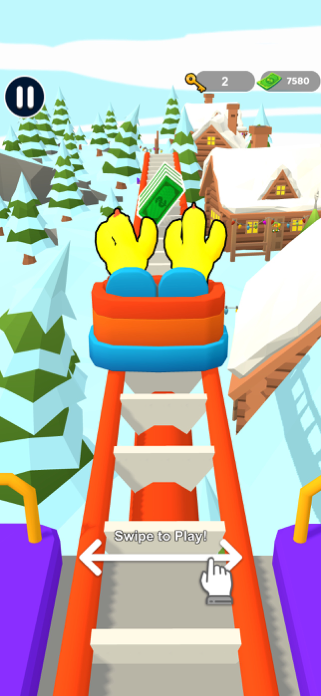 Cute Chicks Roller Coaster Screenshot 1 of 5