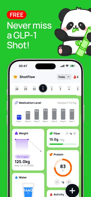 ShotFlow – GLP-1 Tracker screenshot 2