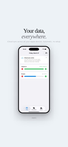 nutrx - Nutrient Tracker Screenshot 5 of 9