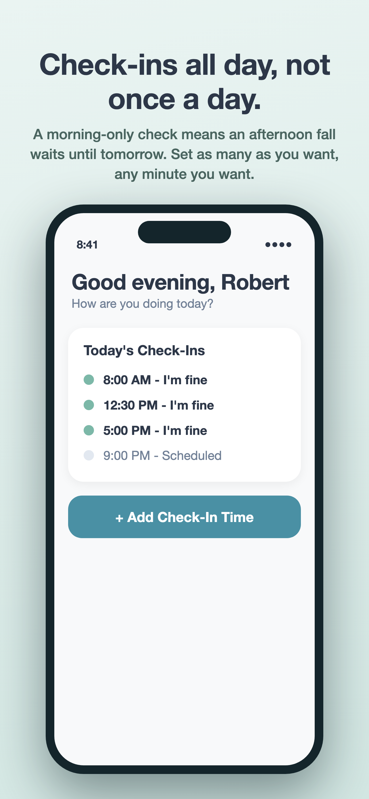 SafeCheckNow: Senior Check-In screenshot 4