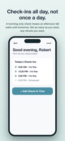 SafeCheckNow: Senior Check-In screenshot