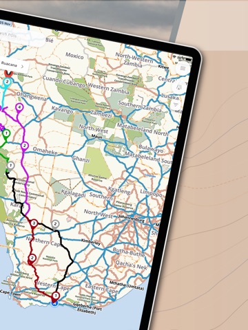 Tracks4Africa App iPad screenshot 4