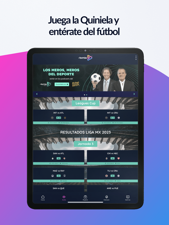 El Botón iPad screenshot 4 - Music app