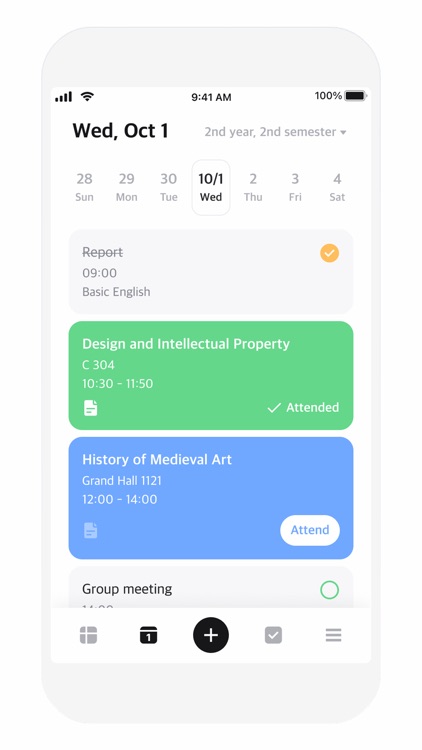 Class Planner: Calendar, Tasks screenshot-3