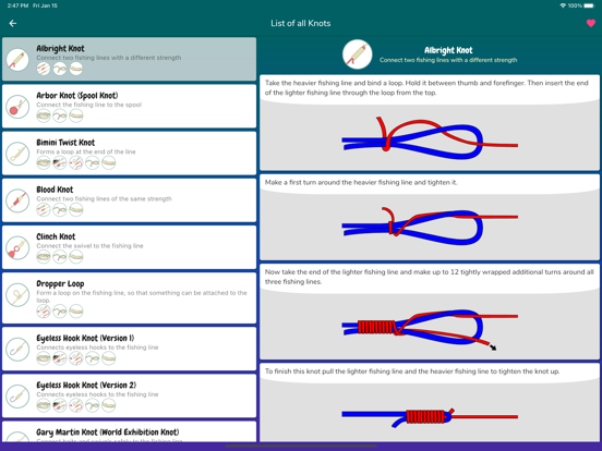 Screenshot #5 pour Fishing Knots & Rigs
