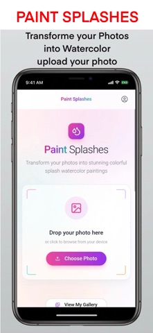 Paint Splashes screenshot