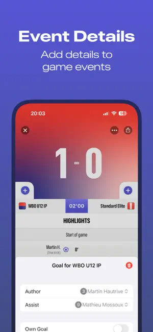 Scorli Scores & Stats screenshot 4