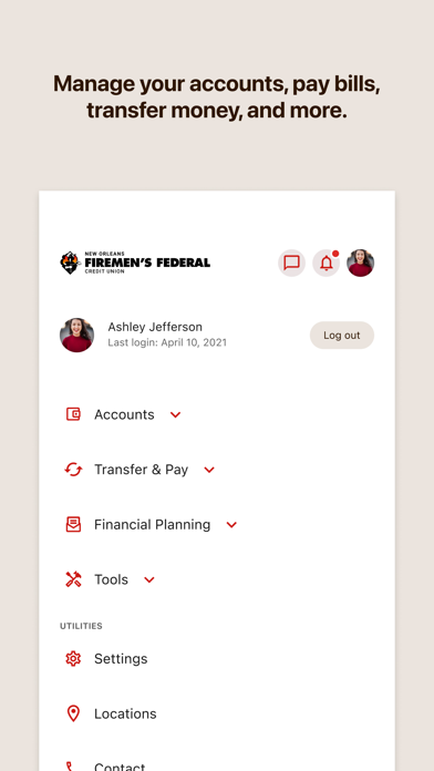 New Orleans Firemen's FCU Screenshot 4 - AppWisp.com New Orleans Firemen's FCU Screenshot 4 - AppWisp.com