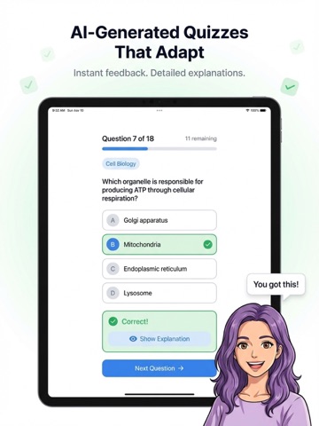 StudyLiz: Study Guide Maker iPad screenshot