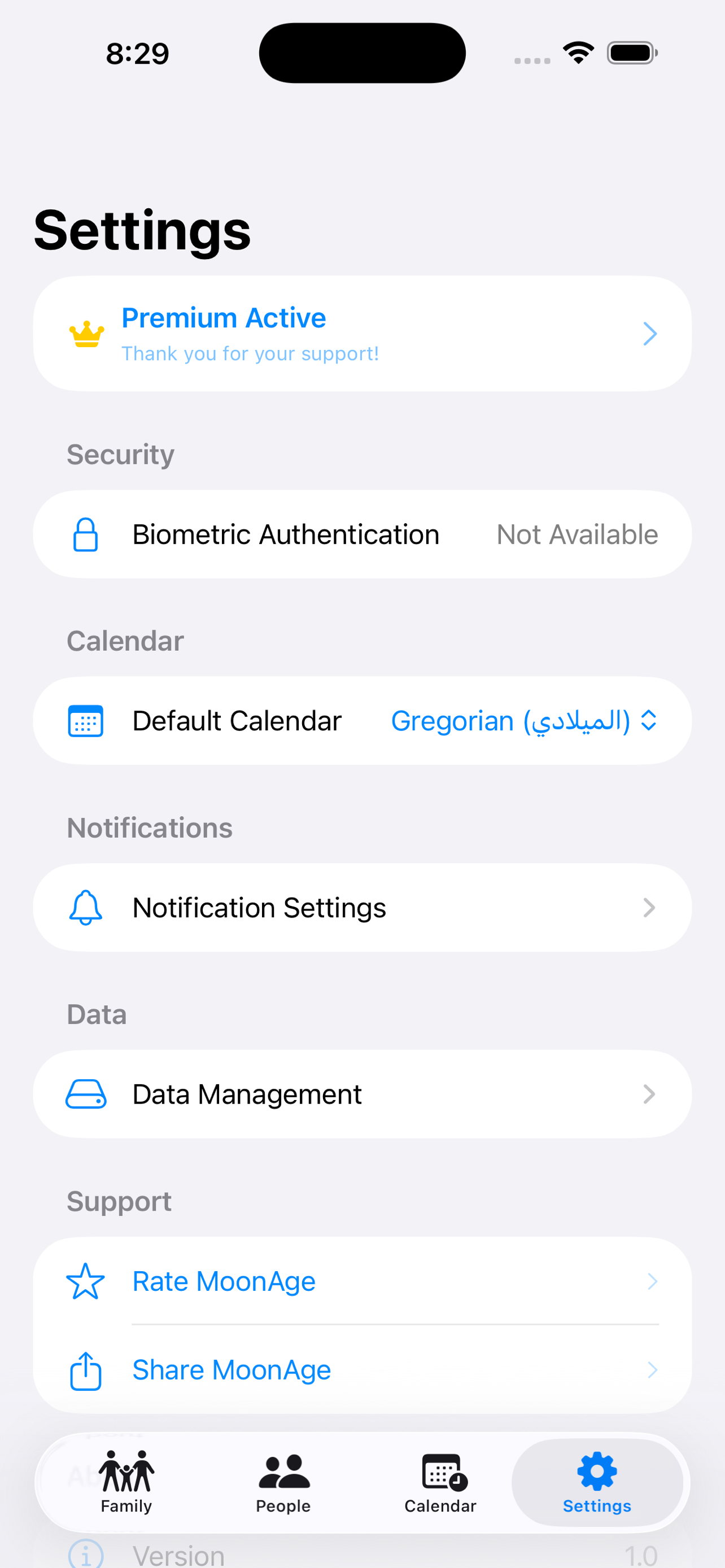 MoonAge screenshot 3