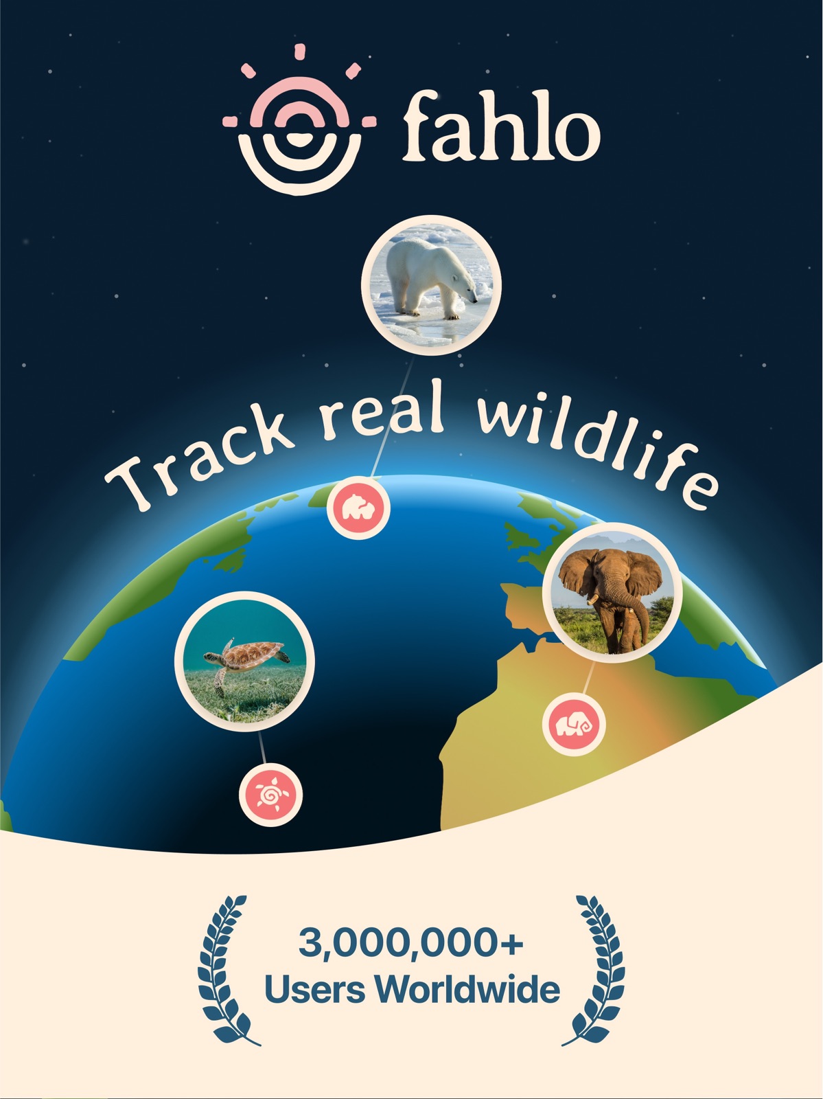Fahlo Animal Tracker ipad screenshot 1