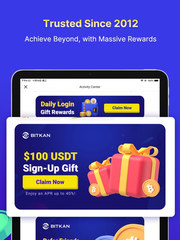 Screenshot #6 pour BitKan: Trade Bitcoin & Crypto