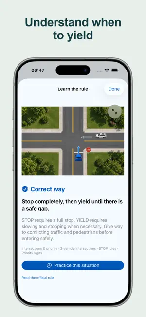 DMV Practice Test CA: CalAce screenshot 3