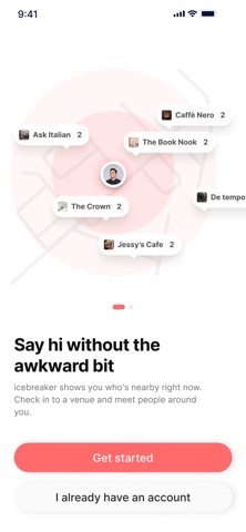 Icebreaker. iPhone screenshot