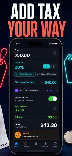 Discount Calculator: Sale screenshot 3