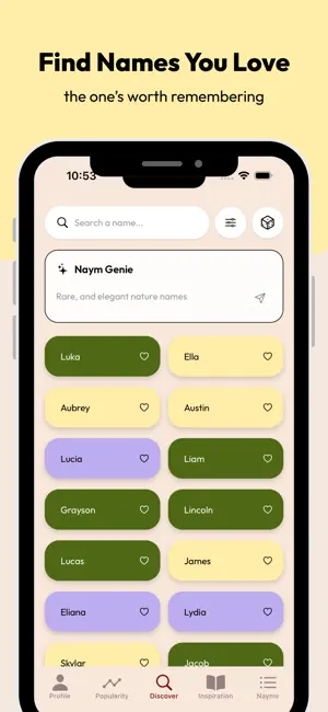 Naymt | Baby Names screenshot 1