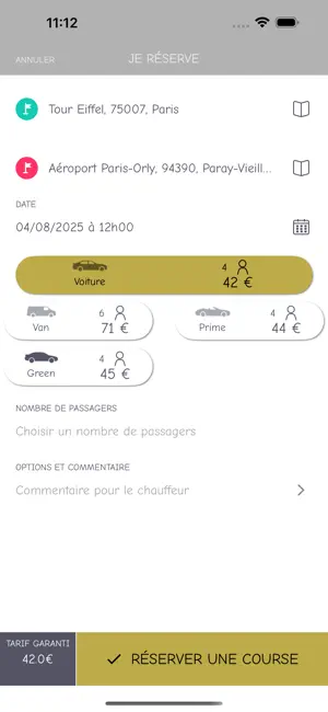 GOS VTC Chauffeur privé screenshot 3