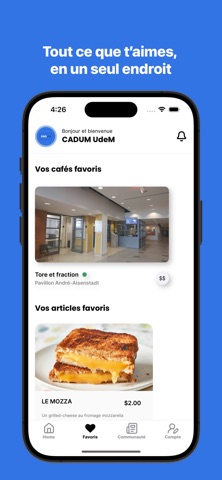 Café Sans-fil iPhone screenshot
