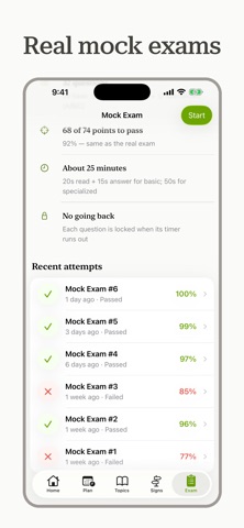 Driving Test Poland iPhone screenshot