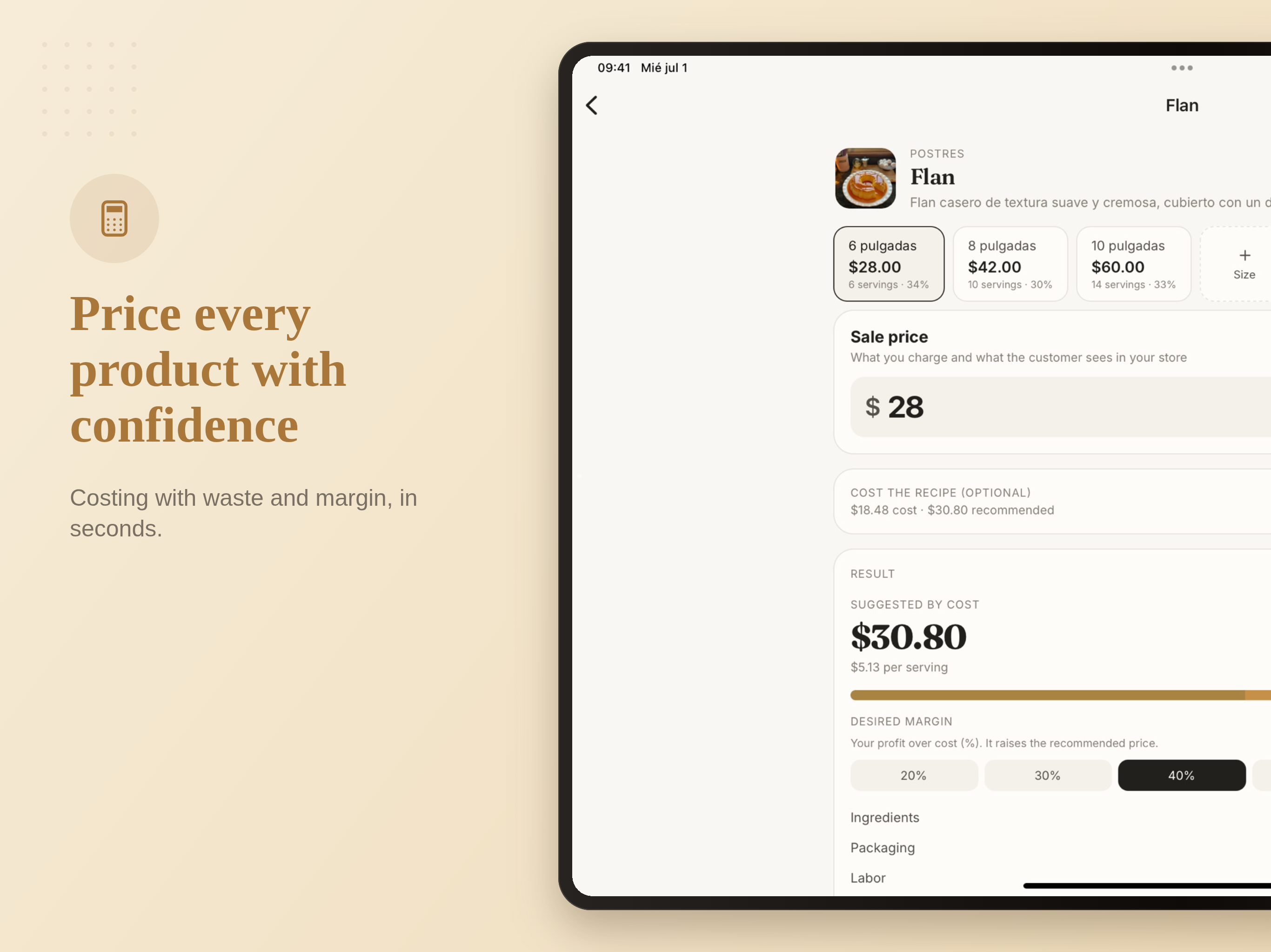 BakeCost: Bakery Pricing screenshot 10
