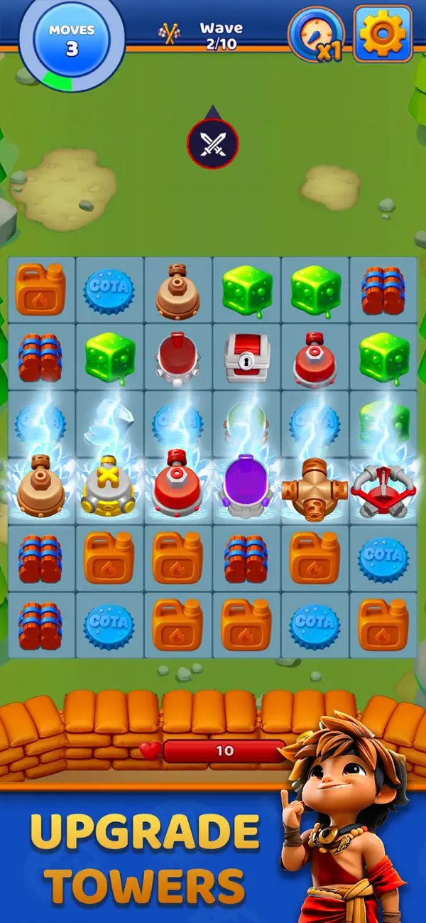 COTA Tower Defense - TD Game Hack screenshot 5 - game app interface