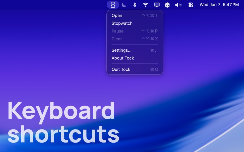 #4. Tock Timer (macOS) โดย: Michael Edelstone