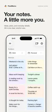 Sticky Notes Widget: FloatMemo screenshot 1