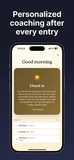 Daily Flow - Coaching Journal screenshot 2