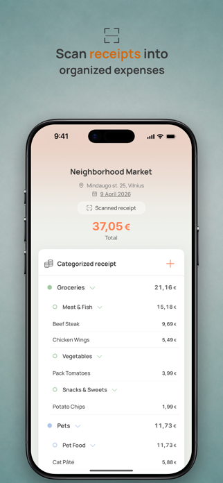 Numo — AI Expense Tracker Screenshot 2 of 5