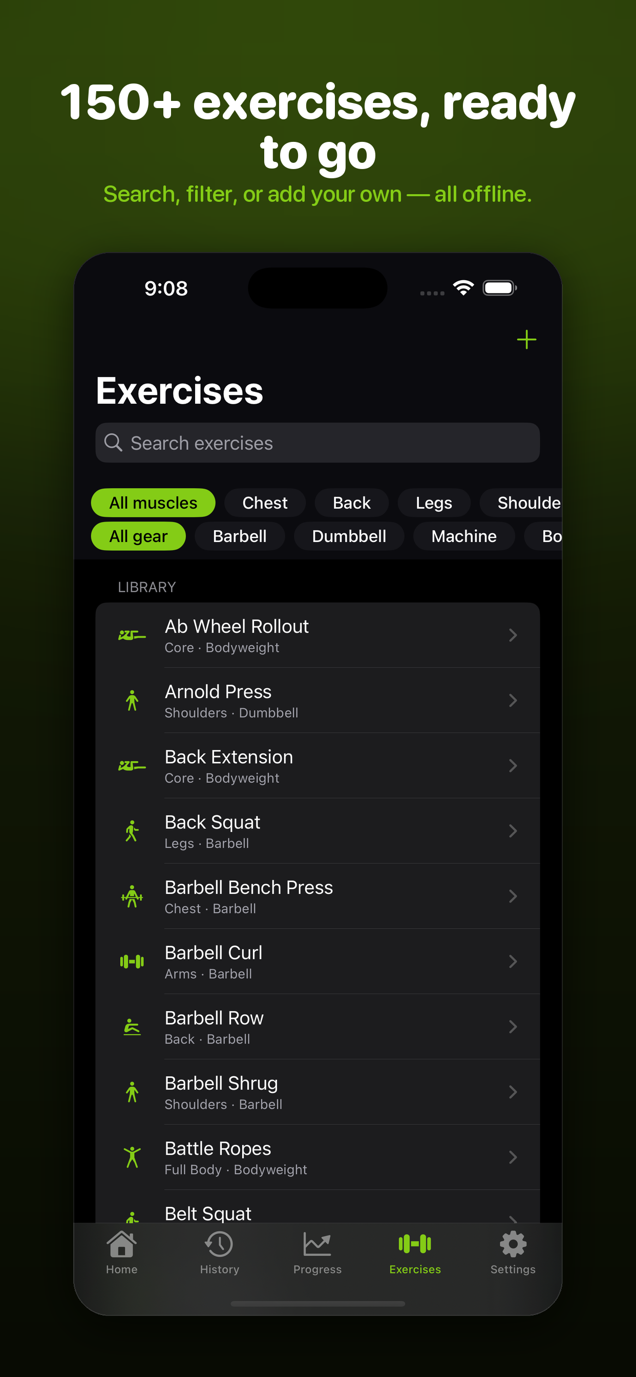 GymLedger: Gym Workout Tracker screenshot 5